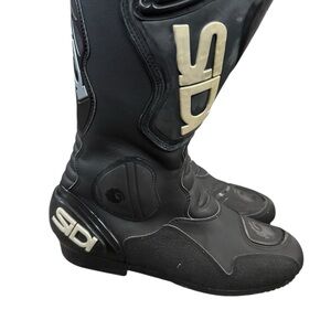 Sidi Black Motorcycle Boots men’s 42EU